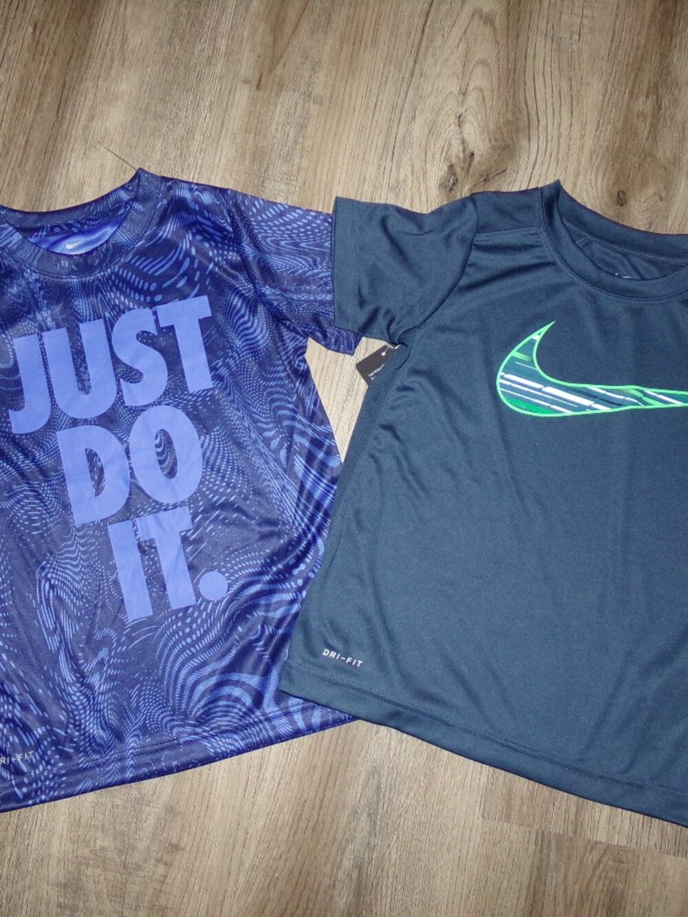 LOT BOYS NIKE DRI FIT TEES SZ 6